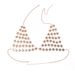 Women’s Jewelry Set Fashion Jewelry Summer Fashion Sexy Exaggerated Personality Clothing Chest Chain Metal Chain Rose Body Chain_ipsvogv.com