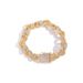 Hip-Hop New Style Figure-8 Infinite Cuban Full Diamond Pig Nose Trendy Men's Coffee Bean Bracelet_ipsvogv.com