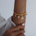 Retro Medieval Style Tassel Necklace For Women Titanium Steel Electroplating Non Fading Personality Bracelet Ethnic Style Set_ipsvogv.com