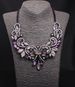 2015 Korean Fashion Design Crystal Short Collarbone Necklace Exaggerated Women's Accessory_ipsvogv.com