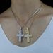 New Cross Crown Pendant Fashion Trend Women's Necklace Accessories_ipsvogv.com