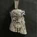 Hip-Hop Versatile Accessories Alloy Gold-Plated Diamond-Studded Old Man Pendant Braided Necklace_ipsvogv.com