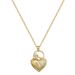 】 Flower 【 Love Light Luxury Charm Gorgeous Full Diamond Necklace Women's Versatile Clavicle Titanium Steel Chain 【 】_ipsvogv.com
