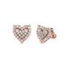 French Romantic Colored Gemstone Earrings Love Design Trendy Men S925 Silver Needle Hypoallergenic Earrings_ipsvogv.com