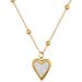 【 Whole body titanium steel 】 Cold and indifferent Fritillaria love minimalist. True gold necklace in the furnace._ipsvogv.com