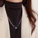 Autumn Winter New Personalized And Fashionable Double-layer Layered Small Waist Necklace With High-end Feel, Light_ipsvogv.com