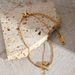 Women’s Jewelry Set Fashion Simple Love Pendant Chain Bracelet Female Personality Fashion Electroplated Stainless Steel Bracelet S_ipsvogv.com