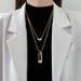 Design High-end Sweater Chain For 2023, New Trendy Autumn And Winter Accessory With A Double-layer Long Titanium Steel_ipsvogv.com