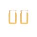 Women’s Jewelry Set Fashion Light Luxury Geometric Stainless Steel Earrings Personality Simple And High End 14K Gold Plated Titanium Steel Earrings_ipsvogv.com