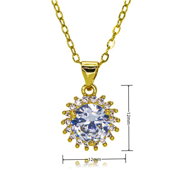 Hot Selling High End Zircon Micro Inlaid Necklace Internet Celebrity Trendy Clavicle Chain_ipsvogv.com