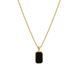 【 Full Body Titanium Steel 】 Geometric Square, Personalized, Minimalist, Genuine Gold Necklace In The Furnace, Female_ipsvogv.com
