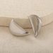 Women’s Jewelry Set Fashion Autumn Hot Sale INS Fashionable Cool Earrings Symmetrical Heart Shaped Titanium Steel Earrings_ipsvogv.com