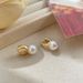 new simple pearl earrings cold style high-end fashion personality versatile temperament earrings_ipsvogv.com