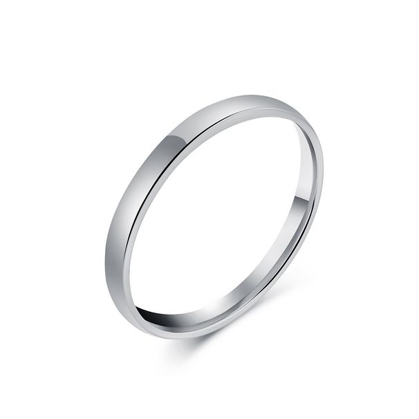 Men's Jewelry Simple Cold Neutral Style High Grade Smooth Titanium Steel Tail Ring Ring Men And Women Stainless Steel Plated K Gold Hand Jewelry_ipsvogv.com