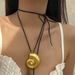 summer beach metal conch starfish necklace sweet cool sun beach style necklace accessories_ipsvogv.com