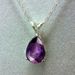 Cao Shi Fashion Jewelry Set With Diamonds And Pear Shaped Zircon Pendant, Simple Engagement Collar Necklace For Women_ipsvogv.com