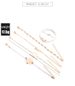 New Bracelet Hollowed Out Lotus English Letter Pendant With White Blue Beads, Five Piece Set_ipsvogv.com