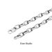 Geometric Square Lock Bracelet For Men, Patchwork Cuban Thick Chain, Simple American Style, Trendy Hip-Hop Niche Ins_ipsvogv.com