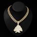 Fashionable Alloy Block Rock Sugar Diamond Creative Christmas Tree Pendant, Hip-hop Men's Niche Atmosphere Jewelry_ipsvogv.com