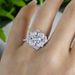 Cao Shi's Light Luxury Wind Exquisite Full Diamond Zirconia Flower Ring For Women's Daily Versatile Wear Handjewelry_ipsvogv.com