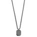 520 Letter Square Pendant Necklace For Men Women, Simple And Personalized, Versatile Hip-hop Titanium Steel, Non Fading_ipsvogv.com