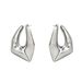 Geometric Women's Exaggerated Earrings Niche Irregular Design Metal Earrings High End Versatile Earrings_ipsvogv.com