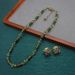 Italian Grandma Necklace West German Ear Clip Middle Ancient Beaded Sweater Chain Murano Cake Glass_ipsvogv.com
