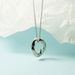 Light Luxury Geometric Oval Sweater Chain Collarbone Necklace Niche Cold And Indifferent Style Irregular Twisted Pattern_ipsvogv.com