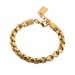Trendy Fashion Hip-Hop Stainless Steel Gold-Plated Thickened O-Link Chain Bracelet Casual Business Men's Jewelry_ipsvogv.com