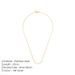 Men's Jewelry Wire Chain Necklace Fashionable Simple Solid Round Snake Necklace Batch_ipsvogv.com
