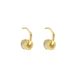 Minimally designed Korean style forest of English letters zircon inlay, featuring niche designs and versatile earrings_ipsvogv.com