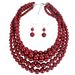 New Products Pearl Ladies Multi Layer Necklace 8050 Pearls Necklace_ipsvogv.com
