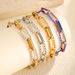 Women's Jewelry Stainless Steel Bracelet Gold Ladies Personality Fashion Spring Water Jewelry_ipsvogv.com