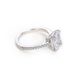 Cao Shi Fashion Design Engagement and Proposal Princess Square Diamond Ring, High Grade Female Ring_ipsvogv.com