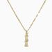 Titanium Steel Non Fading Golden Bamboo Pendant Necklace, Female Trendy Internet Red Same Style Simple And Elegant Light_ipsvogv.com