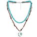 Jewelry turquoise necklace Bohemian style multi-layer layered collarbone chain NK24180_ipsvogv.com