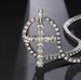 Hip Hop Cross Pendant Alloy Rhinestone Trendy Men's Necklace Personality Simple Jewelry_ipsvogv.com