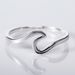 Hot Selling Wave Ring, Simple Alloy Silver Plated Headpiece_ipsvogv.com