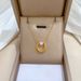 Full Body 【 Titanium Steel 】 U-Shaped Pearl Personality Extremely Simple Wind Furnace Real Gold Necklace For Women 【 】_ipsvogv.com