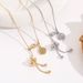 Titanium Steel Colorless Chinese Style Lucky Gourd Necklace ins Light Luxury and Advanced Design Joyful Collar Chain_ipsvogv.com