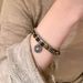 New Chinese China-Chic National Style Bell Beaded Bracelet Double Layer Overlay Small Crowd High Quality Versatile Hand_ipsvogv.com