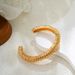 Women’s Jewelry Set Fashion Gold Twist Knotted Open Bracelet Fashionable And Versatile Temperament High End Bracelet For Women_ipsvogv.com