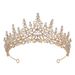 Alloy Crown Wedding Headdress Hair Accessories Banquet Evening Hair Crown Crown Dance Party Bride Headdress_ipsvogv.com
