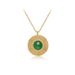 Women's Jewelry French Retro Circle Straw Hat Necklace Light Luxury High End Design Sense Fashion Temperament Versatile Clavicle Necklace_ipsvogv.com