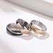 Men's Jewelry Rings Titanium Steel Ring Stainless Steel Simple Style Twill Men's Ring Spring Water Jewelry_ipsvogv.com
