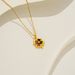【 Titanium Steel 】 Lucky Necklace Women's Micro Set Love Zircon True Gold Electroplated Simplicity Ins Network Red_ipsvogv.com