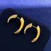 Women's Jewelry Set Fashion New Fashion Design Crescent Horn Diamond C Shaped Earrings New Simple High End Earrings_ipsvogv.com