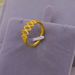 Authentic Vietnamese Sand Gold Ring For Men Women, Lively And Trendy Men's Ring, Simulated Ancient French Plating,_ipsvogv.com