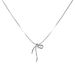 Titanium Steel Non-Fading Korean Style Ribbon Bowknot Necklace Pendant Summer High-End Clavicle Chain Light Luxury Sweet Versatile_ipsvogv.com