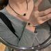 Red Agate Cat's Eye Stone Couple Woven Rope Necklace, Female Outlier Design, High Grade Collar Chain Beads, Light Luxury_ipsvogv.com